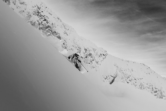Athlete - Michael Gill; Location - Spearhead Glacier; Date - January 2022