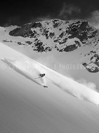 Photographer - Michael Fox; Athlete - Michael Kubik; Location - Spearhead Glacier; Date - April 2023