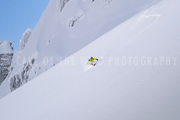 Photographer - Michael Fox; Athlete - Michael Gill; Location - Spearhead Glacier; Date - January 2022