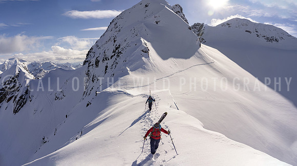 Photographer - Michael Fox Athletes - Krissy Steele and Neilie Goodwin Location - Cayoosh Mountain Date - March 2019