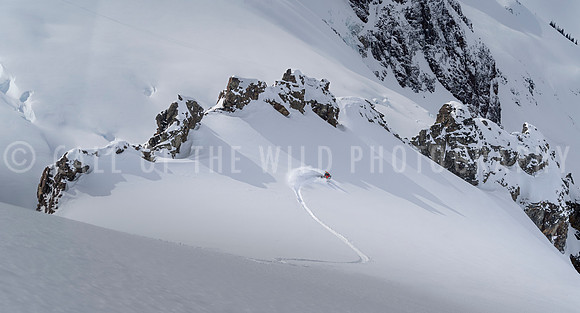 Athlete - Jamie May; Location - Overlord Glacier; Date - March 2021