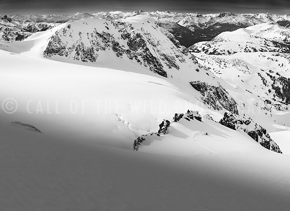 Athlete - Jamie May; Location - Overlord Glacier; Date - March 2021
