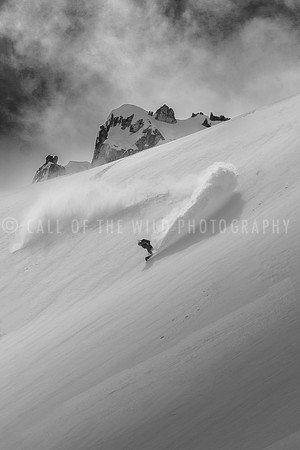 Athlete - Jamie May; Location - Spearhead Glacier; Date - April 2024