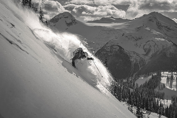 Photographer - Michael Fox; Athlete - Michael Kubik; Location - Cowboy Ridge; Date - December 2018