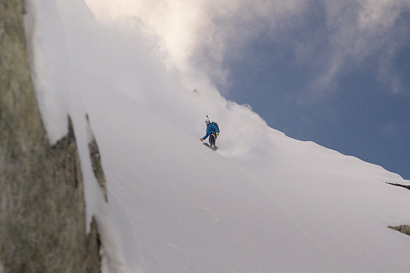Photographer - Michael Fox; Athlete - Jamie May; Location - Mt Pattison; Date - March 2023
