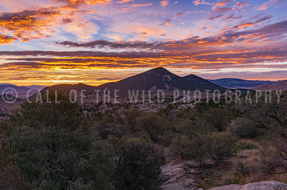 Sunrise over City of Rocks