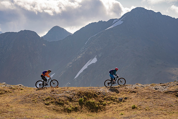 Jana and Jen Ridgeline Morning Light