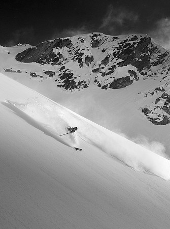 Photographer - Michael Fox; Athlete - Michael Kubik; Location - Spearhead Glacier; Date - April 2023