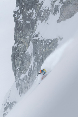 Photographer - Michael Fox; Athlete - Michael Kubik; Location - Spearhead Glacier; Date - April 2022