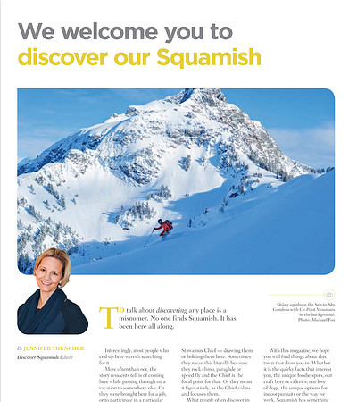 Discover Squamish Inside Winter 2019-2020