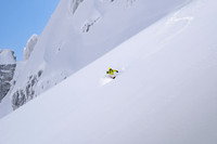 Photographer - Michael Fox; Athlete - Michael Gill; Location - Spearhead Glacier; Date - January 2022