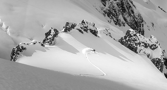 Athlete - Jamie May; Location - Overlord Glacier; Date - March 2021