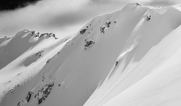 Athlete - Jamie May; Location - Spearhead Glacier; Date - April 2024